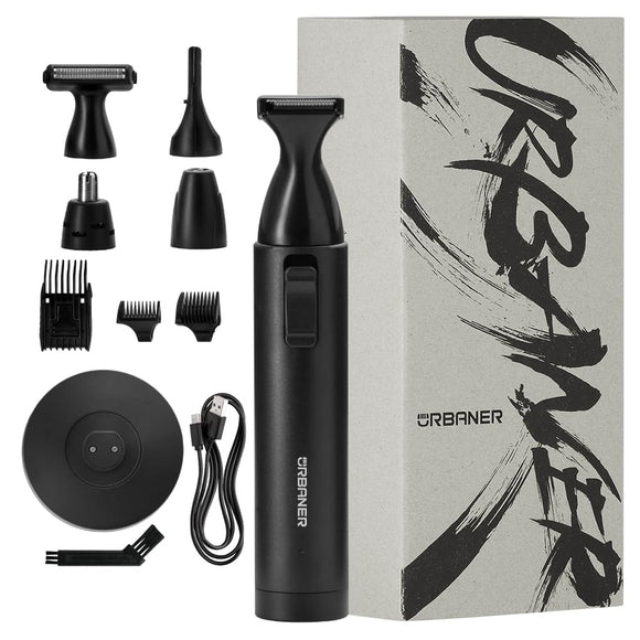 Trimmer for Men, 4-in-One Mens Grooming Kit with Trimmer for Beard, Nose Hair