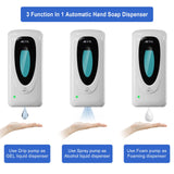 Automatic Foaming Hand Soap Dispenser Wall Mount, Motion Sensor Foam Liquid Refill Bottle