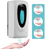 Automatic Foaming Hand Soap Dispenser Wall Mount, Motion Sensor Foam Liquid Refill Bottle