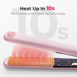 Hair Straightener and Curler 2 in 1 with 10s Fast Heating