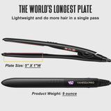 Flat Iron Hair Straightener, 100% Pure Titanium Flat Iron