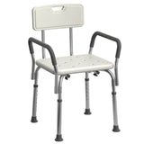 Shower Seat with Adjustable Height | Shower Chair for Inside Shower with 350 lb Capacity