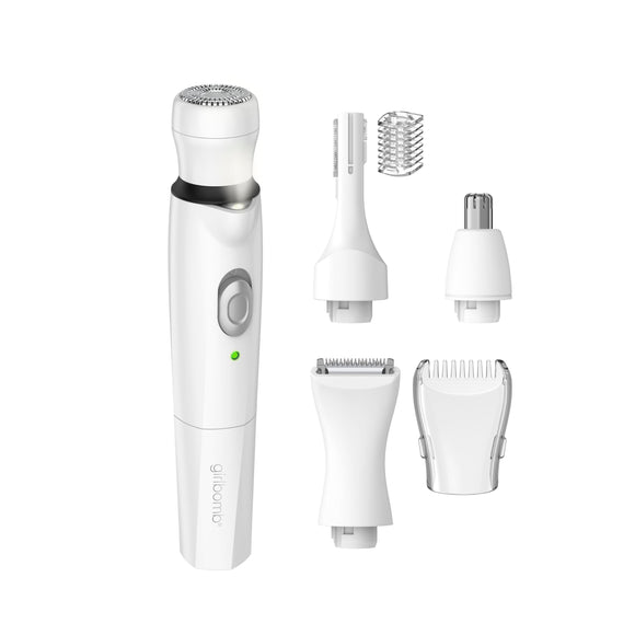 One Face/Body Trimmer and Shaver Set for Women