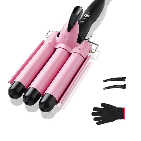 Curling Iron Hair Crimper, TOP4EVER 25mm（1 inch ）