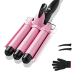 Curling Iron Hair Crimper, TOP4EVER 25mm（1 inch ）