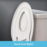 Toilet Seat with Built-In Potty Training Seat