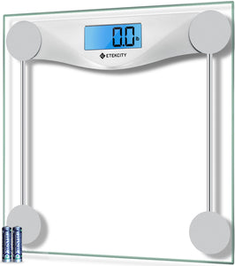 Weight Bathroom Scale, Large Blue