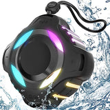 Speaker IPX7, Shower Speaker with Dynamic Lights