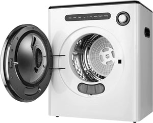 Clothes Dryer, Front Load Compact Laundry Dryers with Exhaust