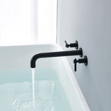 Faucet Brass Bathroom Bathtub Faucets with 2 Handles