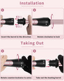 6 in 1 Curling Iron, Curling Wand Set with 3 Barrel Curling Iron