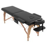 Table Massage Bed Portable, 29 LBs Light Weight 2 Section Foldable