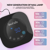 Nail Dryer 4 Timer Settings Nail Art Tools for Salon Home Use