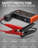 2000A Portable Jump Box - Car Jump Starter Battery Pack for up to 8.0L Gas and 6.5L Diesel Engines