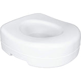 Toilet Seat Riser - Adds 5.5 Inch of Toilet Height - Raised Toilet Seat with 300 Pound