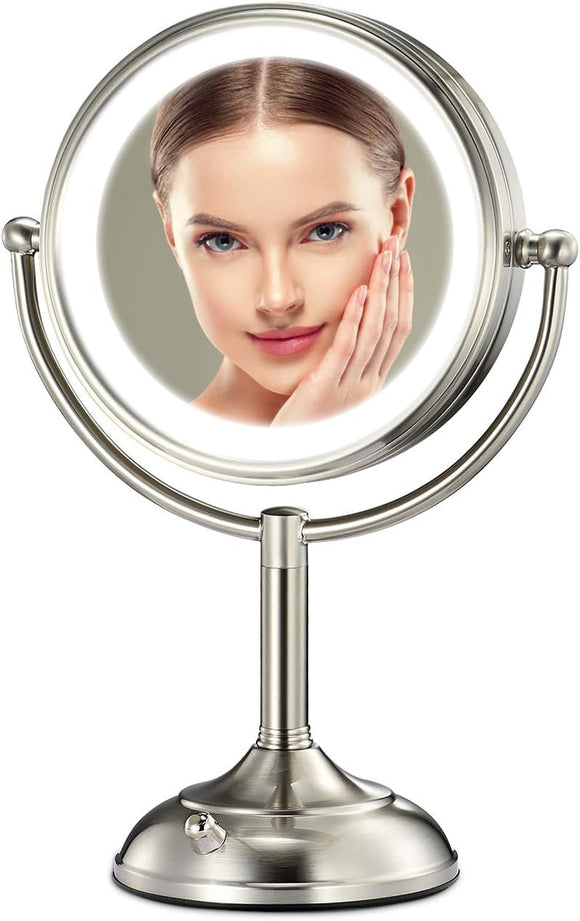 Lighted Makeup Mirror with Brighter Lights