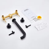 Faucet Brass Bathroom Bathtub Faucets with 2 Handles