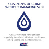 Purell Advanced Green Certified Hand Sanitizer Gel, 1200 mL Sanitizer Refill for Purell LTX Touch-Free Dispenser (Pack of 2) - 1903-02