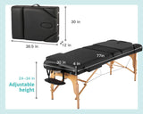 Massage Table Protable Massage Bed 30In Wide Lash Bed