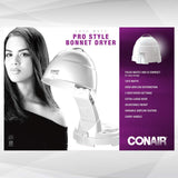 Hair Dryer, 1875W Pro Style Bonnet Ionic Hair Dryer