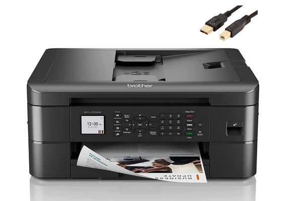 Brother MFC-J10 Series 3-in-1 Printer, Wireless Color Inkjet Printer, Printer, Copy, Scan