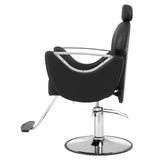 Barber Chair, 360 Degrees Swivel 90°-130° Reclining