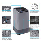 Portable Washing Machine, 0.9 cu.ft Compact Washer