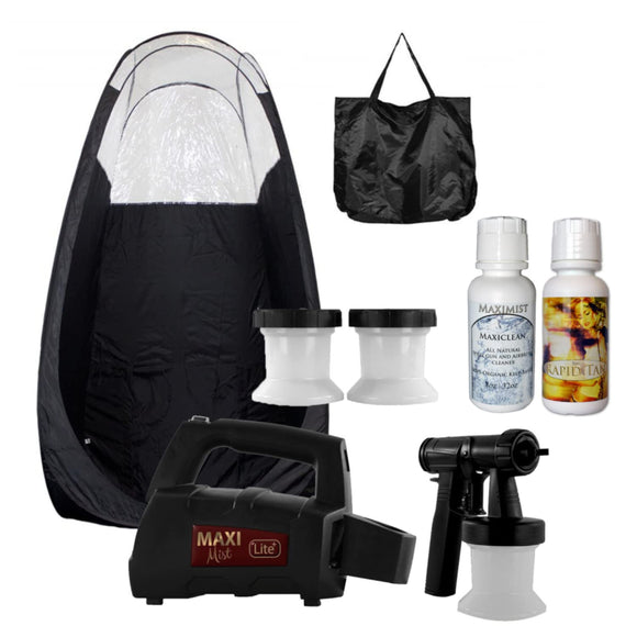 Spray Tan Machine with Tent - HVLP Airbrush Tanning Kit & Booth