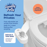 Bidet Toilet Seat Attachment Non Electric