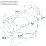 Toilet Seat and Elevated Commode Booster Seat Riser