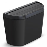 Black Gold Collections Ultimate Carbin 101 - Mini Car Trash Can with Lid - Car Trash Bin with Soft Close Feature, Convenient Leak-Proof Car Garbage Bag with Hook Tape