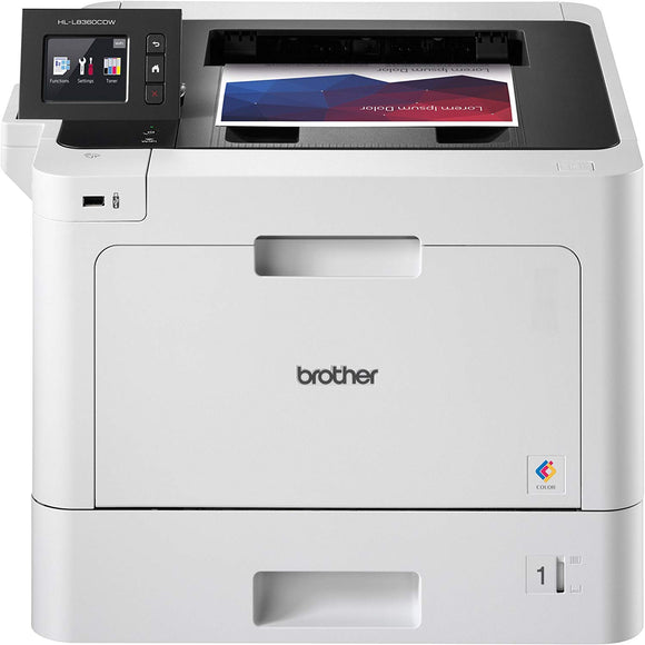 Brother Business Color Laser Printer, HL-L8360CDW, Wireless Networking