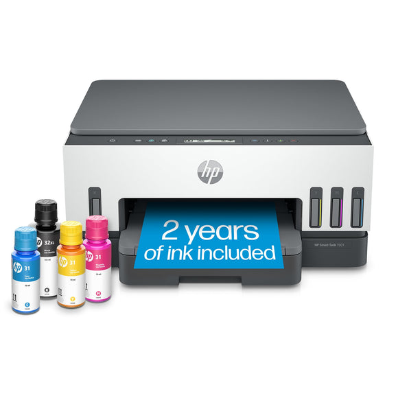 Wireless All-in-One Cartridge-free Ink -Tank Printer, up to 2 years of ink included