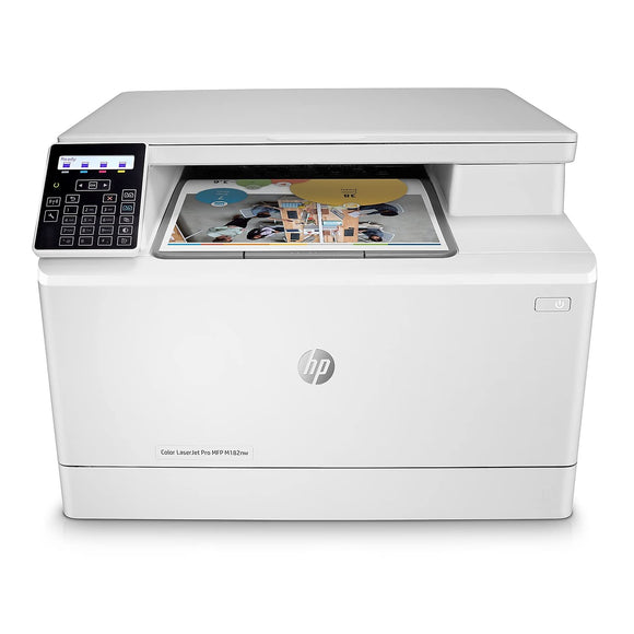 LaserJet Pro M182nw Wireless All-in-One Laser Printer, Remote