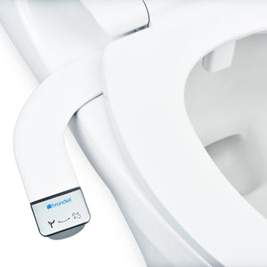 Bidet Toilet Attachment in White with Self Cleaning