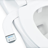 Bidet Toilet Attachment in White with Self Cleaning