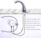 Touchless Bathroom Sink Faucet, Motion Automatic Sensor Faucet