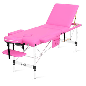 Massage Table, 3 Folding Professional Lash Bed Esthetician Bed, Height