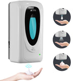 Automatic Foaming Hand Soap Dispenser Wall Mount, Motion Sensor Foam Liquid Refill Bottle