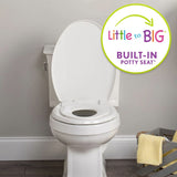 Toilet Seat with Built-In Potty Training Seat