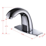 Touchless Bathroom Sink Faucet, Motion Automatic Sensor Faucet