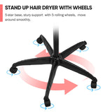 Hair Dryer 1300W Adjustable Floor Hooded Bonnet Hair Dryers