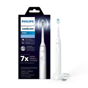 Sonicare 4100 Power Toothbrush, Rechargeable Electric Toothbrush