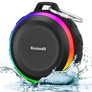 Shower Speaker with IPX7 Waterproof, Dynamic Lights