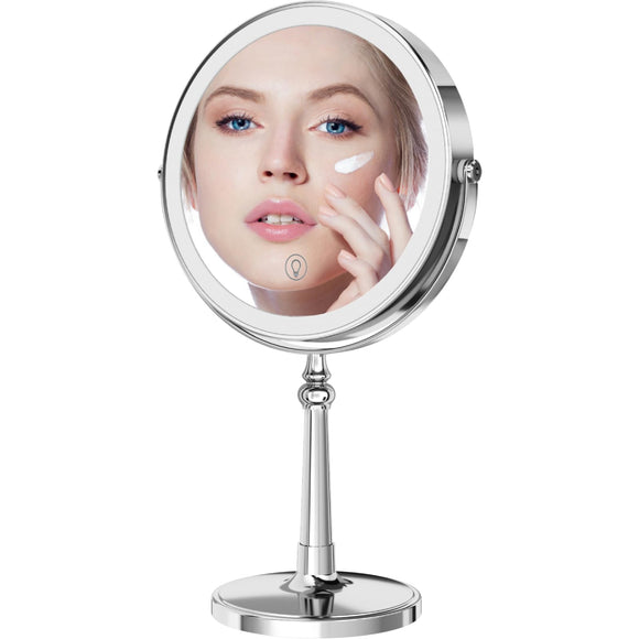 Vanity Mirror with Lights Chrome Two Way Mirror