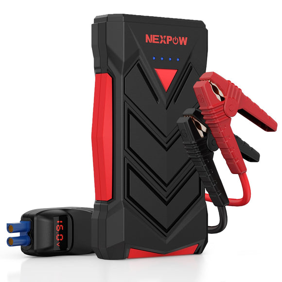 NEXPOW Portable Jump Starter,12V Car Battery Jump Starter Power Pack