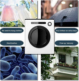 Clothes Dryer, Front Load Compact Laundry Dryers with Exhaust