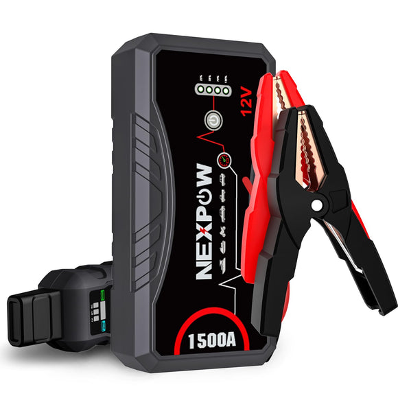 NEXPOW Car Jump Starter Car Battery Jump Starter Pack 1500A