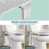 Bidet Toilet Seat Attachment with Pressure Controls