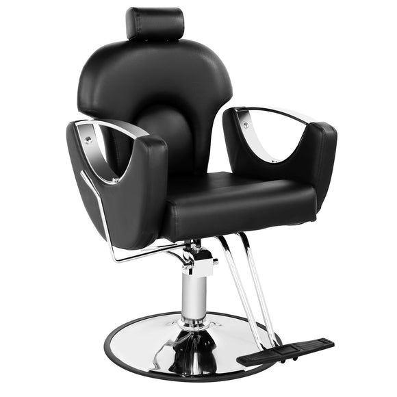 Salon Hair Chair with Hydraulic Pump,360°